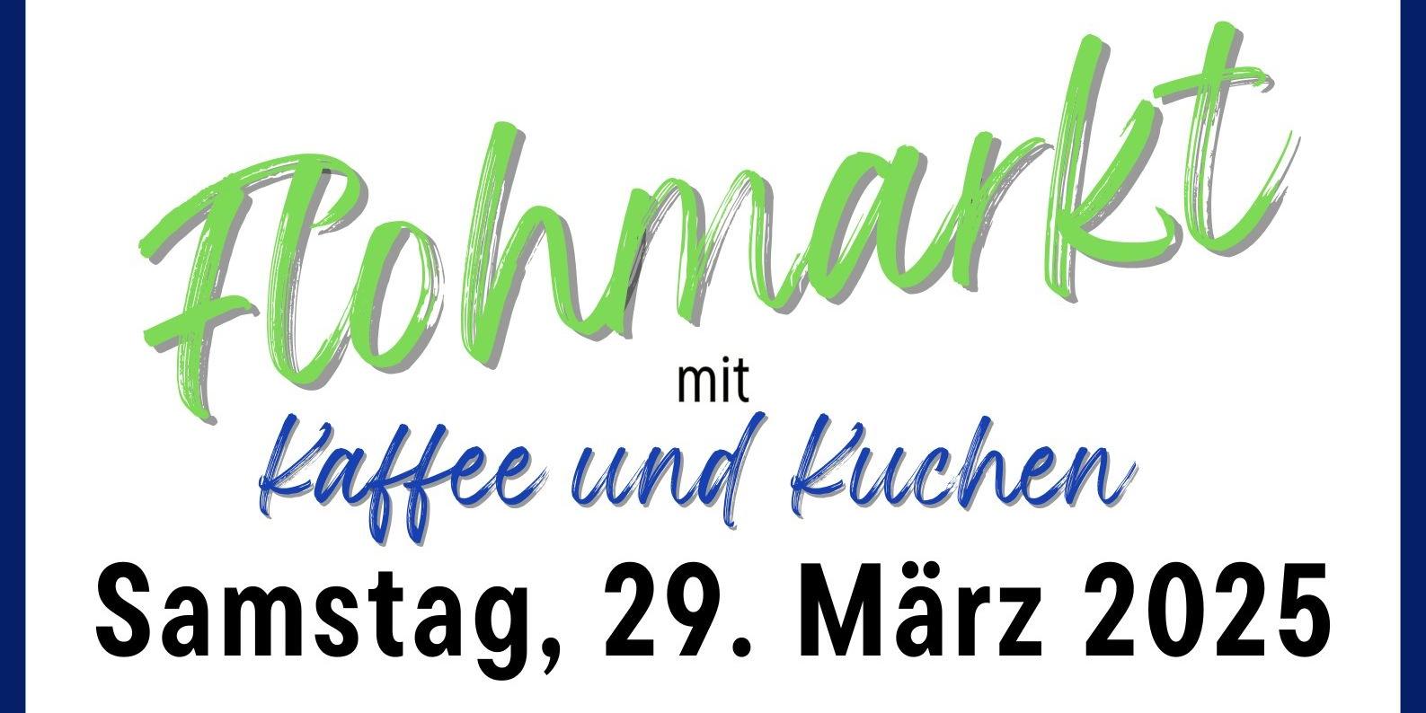 Flohmarkt am 29. März 2025